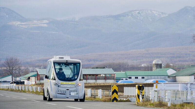 BOLDLY、雪や氷点下の環境での自動運転バスの冬季運行を実施