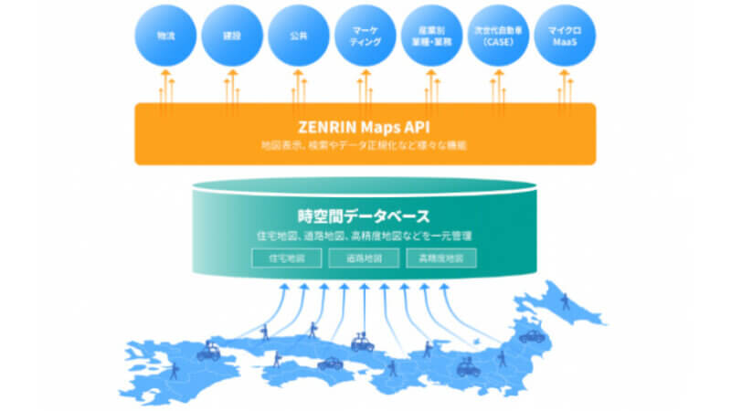 ゼンリンの時空間データベースを活用したAPI「ZENRIN Maps API」、建物属性情報により分析業務を支援する新機能を追加