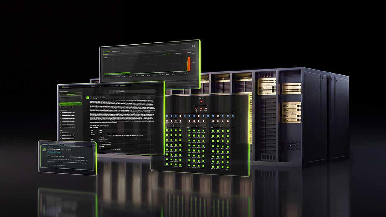 NVIDIA、AIファクトリー向けAIOpsプラットフォーム「NVIDIA Minerva」を発表