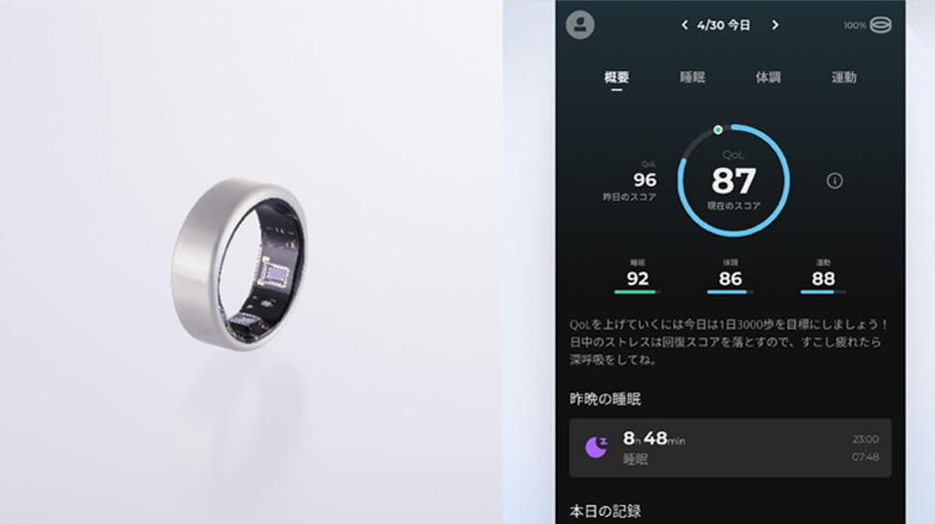 NTTグループ、企業向け健康管理用の指輪型ウェアラブル「SOXAI RING 1.1」の取扱を開始