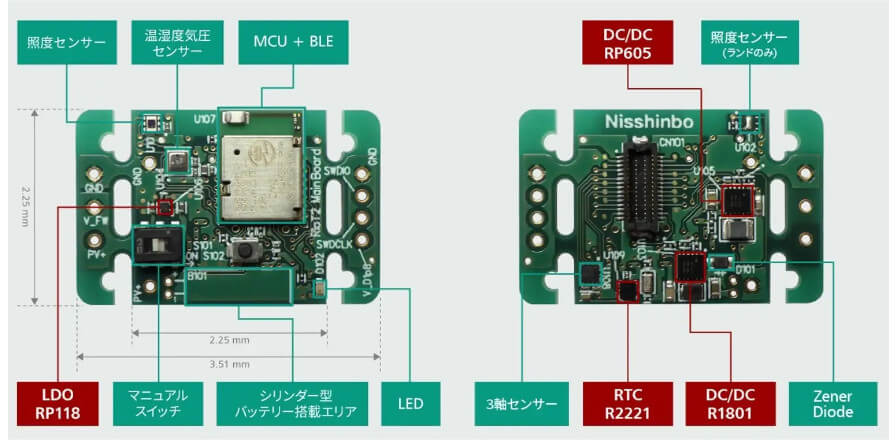 日清紡マイクロデバイス、IoTエッジ端末として使用できる環境センサーボード「RIOT-002シリーズ」を発売