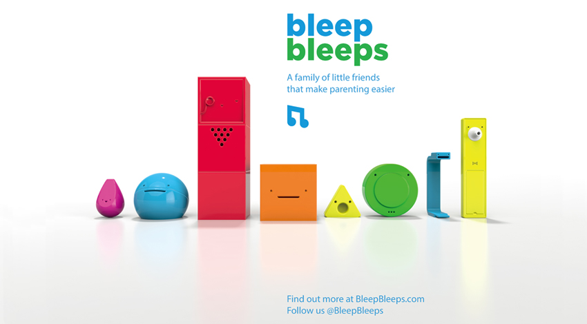 Kickstarterから生まれた育児サポート・ガジェット『Bleep Bleeps』が商品化