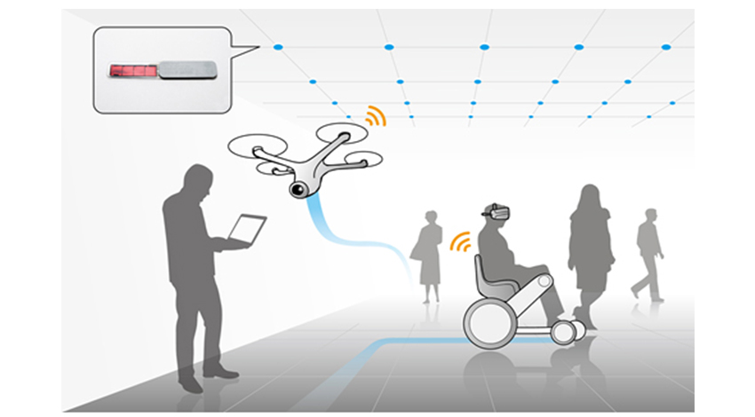 東洋大学情報連携学部、富士通のバッテリーレス・フレキシブルビーコンを IoT環境の一部として採用