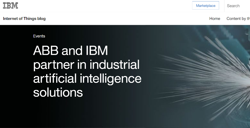 ABBとIBM 、産業用AIソリューション開発のため戦略提携を発表