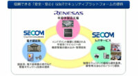 ルネサス、セコム、セコムトラストシステムズが安全なIoTセキュリティ基盤開発で協業開始
