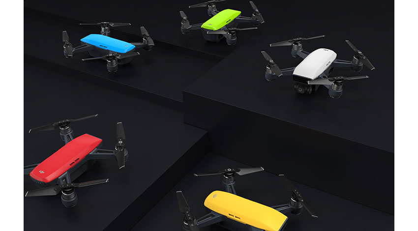 DJI、手の動きだけで操作が可能なミニカメラドローン「DJI SPARK」を発表