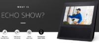 米アマゾン、タッチスクリーン付きの新しいEcho Showを発表
