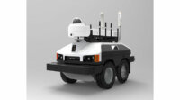 シャープ、不審者侵入などを遠隔監視できる屋外自律走行監視ロボットを米国で発売