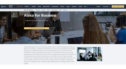 AWS、職場向けの「Alexa for Business」を米国で発売開始