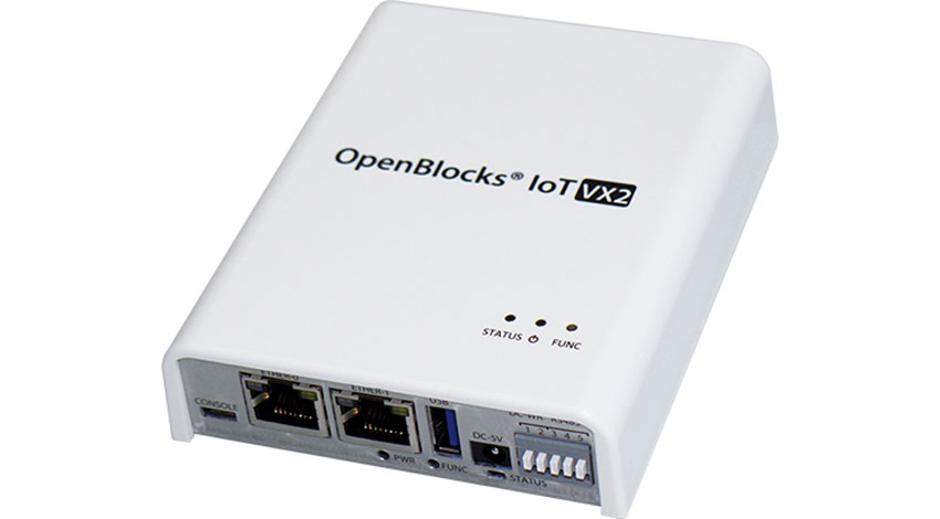 ぷらっとホーム、LoRaWAN対応、IoTゲートウェイ「OpenBlocks IoT VX2」を発表