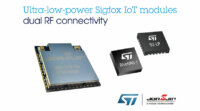 STマイクロエレクトロニクスとJorjin、デュアル無線通信が可能なSigfox互換の低消費電力IoTモジュールを発表