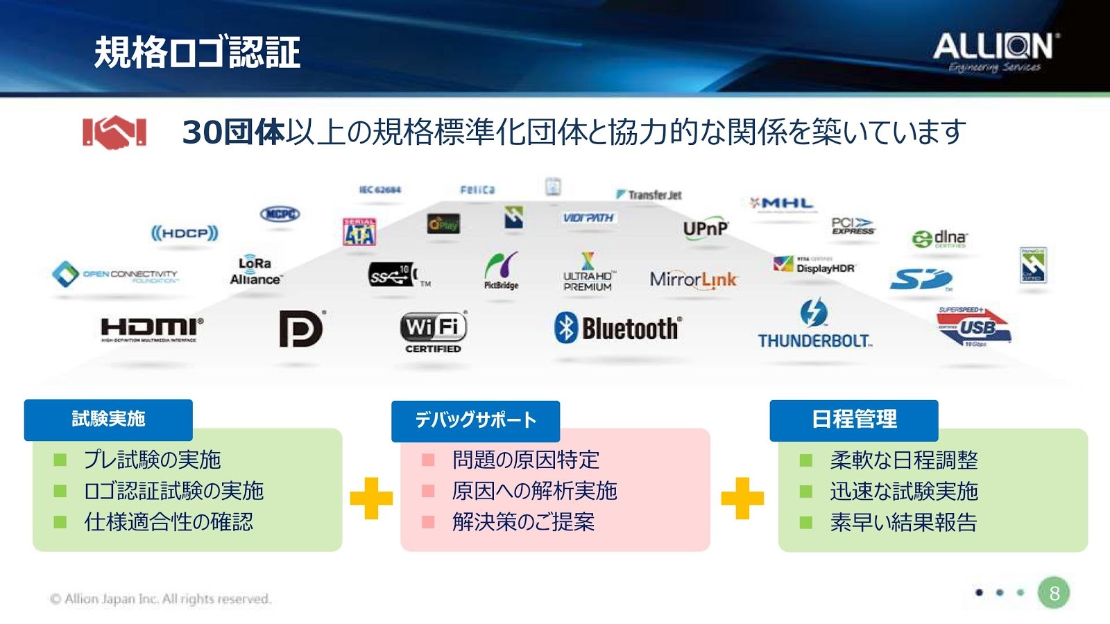 日本で依頼し、グローバルでロゴ認証試験や接続性検証などを行える第三者認証　－アリオン インタビュー