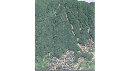 被災住民の声がきっかけ、ドローンによる産学民3者共同の実態調査