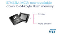 STマイクロエレクトロニクス、 IoT機器の小型化･長寿命化に貢献する「STM32L4」マイコンを発表