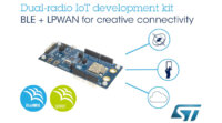 STマイクロエレクトロニクス、スマートコネクテッド機器向けBluetooth・LPWA対応の無線開発キットを発表