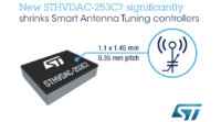 STマイクロエレクトロニクス、スマートフォンのRF性能を安定化させるデジタル・コントローラを発表