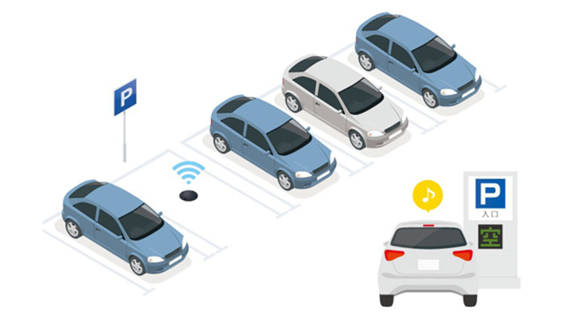 オプテックス、駐車場の満空情報を把握できるワイヤレス満空管理システム発売