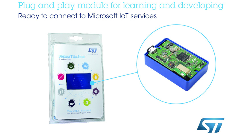 STマイクロエレクトロニクス、Microsoft AzureのIoT Plug and Play対応したIoTセンサ・モジュールを発表