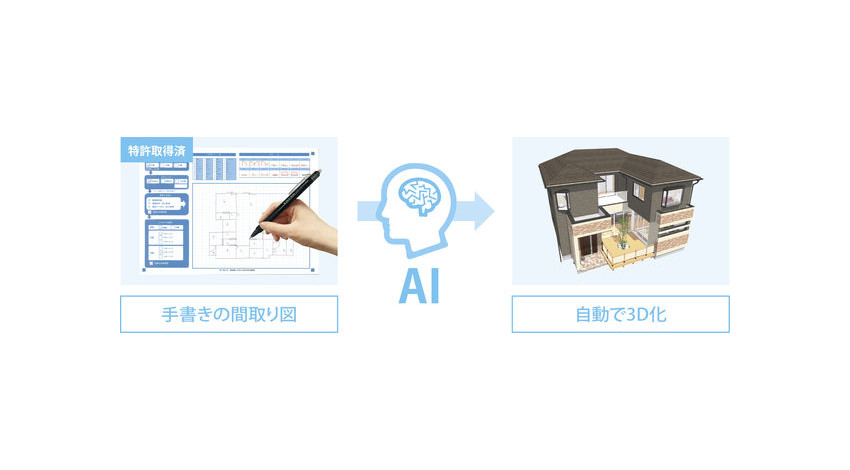 CST、手書き図面をAIで3Dデータに自動変換する営業支援ツール「ALTA AIスケッチ」の販売開始