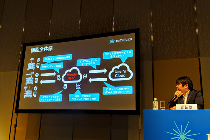 ロボティクス社会の実現を目指す「Honda RaaS Platform」―SORACOM Discovery2019レポート、本田技術研究所登壇