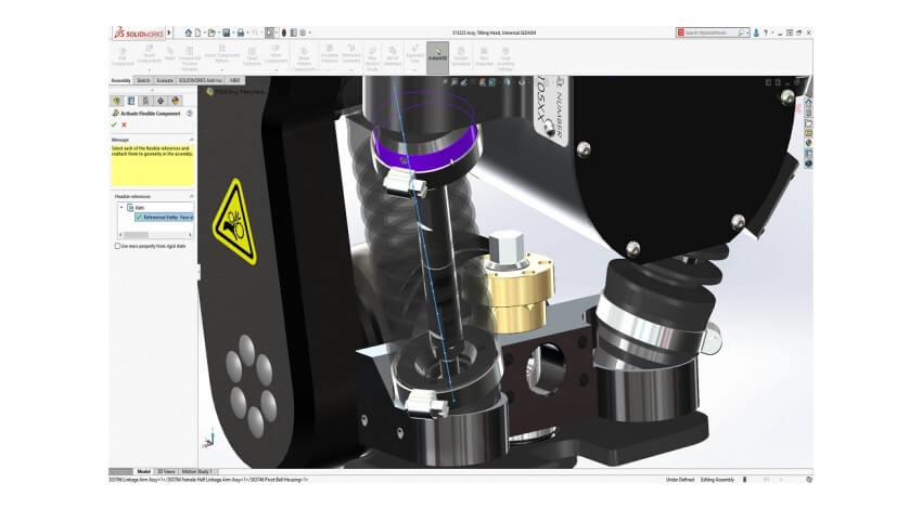 ダッソー・システムズが3D設計ソフトウェア「SOLIDWORKS」を機能強化、新たなディテイリングモードやフレキシブル構成部品を追加