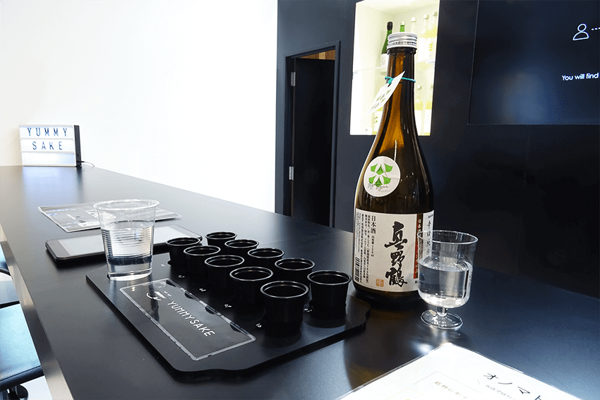 MIRAI SAKE COMPANY株式会社ブースの様子