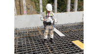 シャープと清水建設、3眼カメラ配筋検査システムを開発
