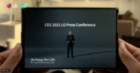LGは、伸びるスマホとクリーンナップデバイス　ーCES2021レポート３