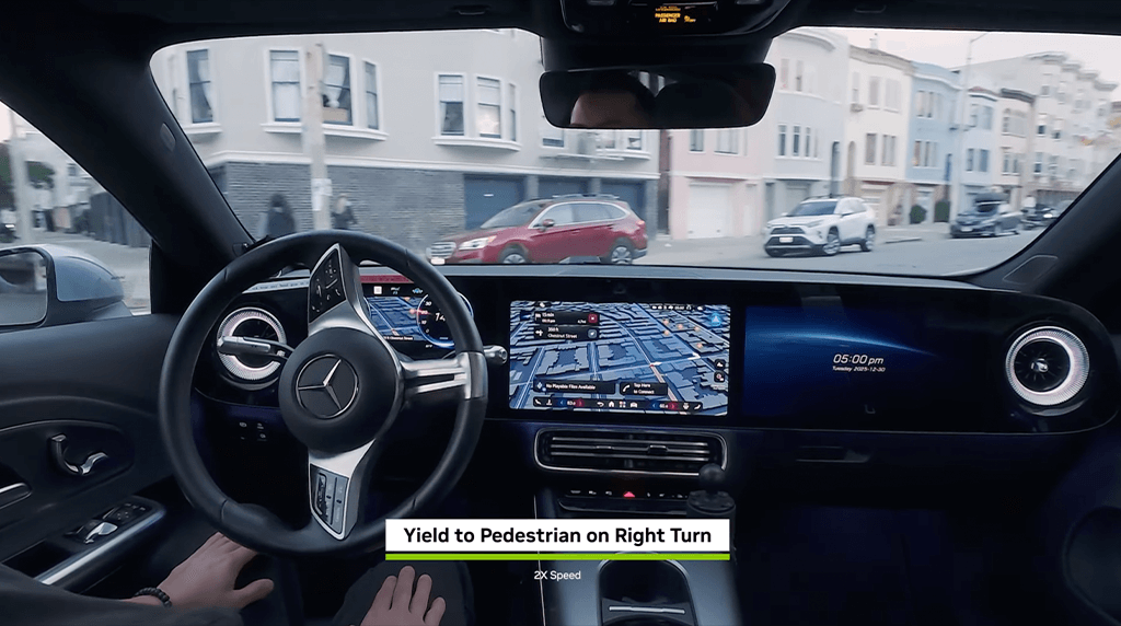 CES2026 NVIDIA Mercedes Benz CLA