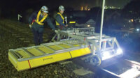 土木管理総合試験所、線路下の空洞化などのリスクを感知する「軌道下空洞探査システム」を開発