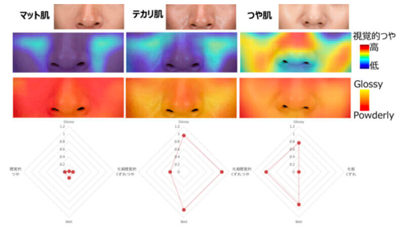 花王、ヒトの視点・判断で肌の色や質感を予測する「Kirei肌AI」を開発