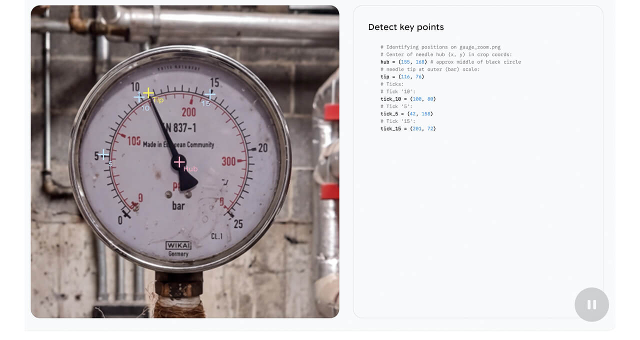 Google、複雑な計器を読み取り施設点検を自律化するロボット向けAI「Gemini Robotics-ER 1.6」を提供開始
