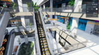 竹中工務店、ゲームAIを活用し「人流シミュレーションシステム」を開発