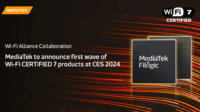 MediaTek、Wi-Fi Allianceの「Wi-Fi CERTIFIED 7」製品第一弾を発表