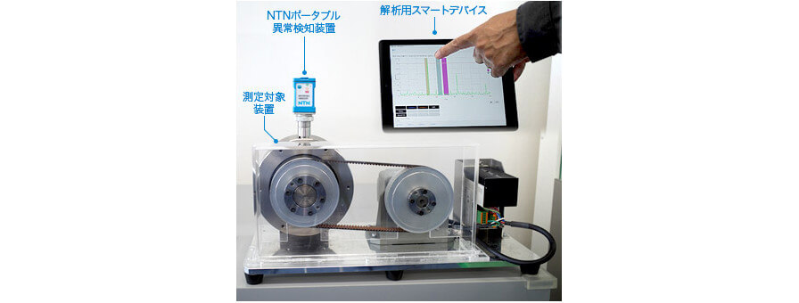 NTN、軸受の異常を検知する「NTNポータブル異常検知装置」の海外販売を開始