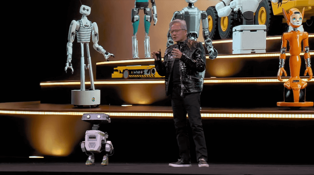 CES2026 エヌビディア講演のジェンスン・ファンCEO