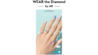 ニューアート・シーマ、年齢を重ねた手にも似合う婚約指輪をARバーチャル試着できるアプリを公開