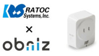 ラトックシステムとobniz、Bluetoothワットチェッカー「RS-BTWATTCH2」とIoTプラットフォーム「obniz」を連携