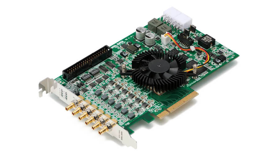 アバールデータ、CXP-6カメラ6台同時入力を可能にするSingle 6ch画像入力ボード「APX-3666」を開発