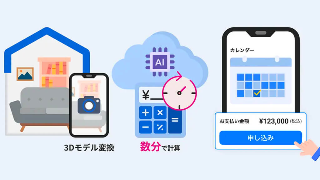 アート引越センター、室内を撮影することでAIが自動見積りをする新アプリの開発に着手