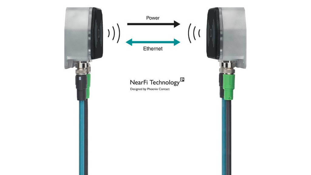 フエニックス・コンタクト、非接触でイーサネット通信と給電可能な「NearFiカプラ」を正式発売