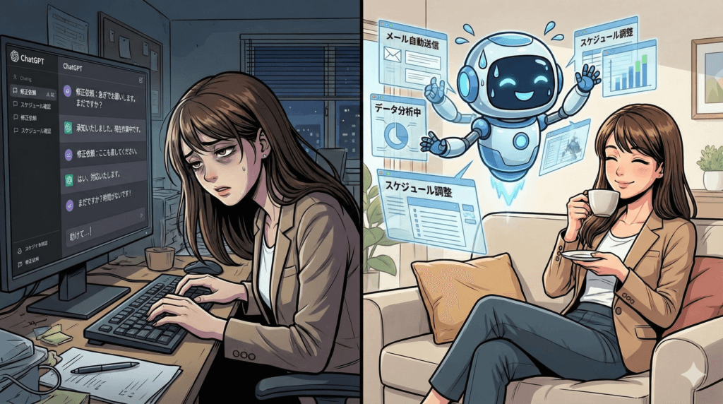 まだ、生成AIのチャットボットで消耗しているの？　ー自律的に動くAIエージェントが働き方を180°変える