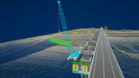 JFEエンジニアリング、橋梁現場計画検討にアラヤのBIM・CIM連携クレーンシミュレーターを導入