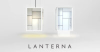 パナソニック、ランプシェードに映像を流す照明「LANTERNA」の受注を開始