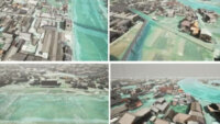 東京海上日動・応用地質・Tengun-label、「3D仮想都市浸水シミュレーションモデル」を開発