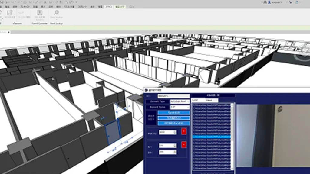 イクシスと大成建設、BIM登録情報とロボットを連携させた施設内設備点検の共同実証の結果を発表