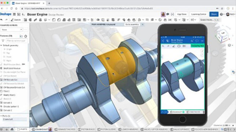 サイバネットシステム、PTCの完全クラウド統合型3D CAD「Onshape」の販売開始