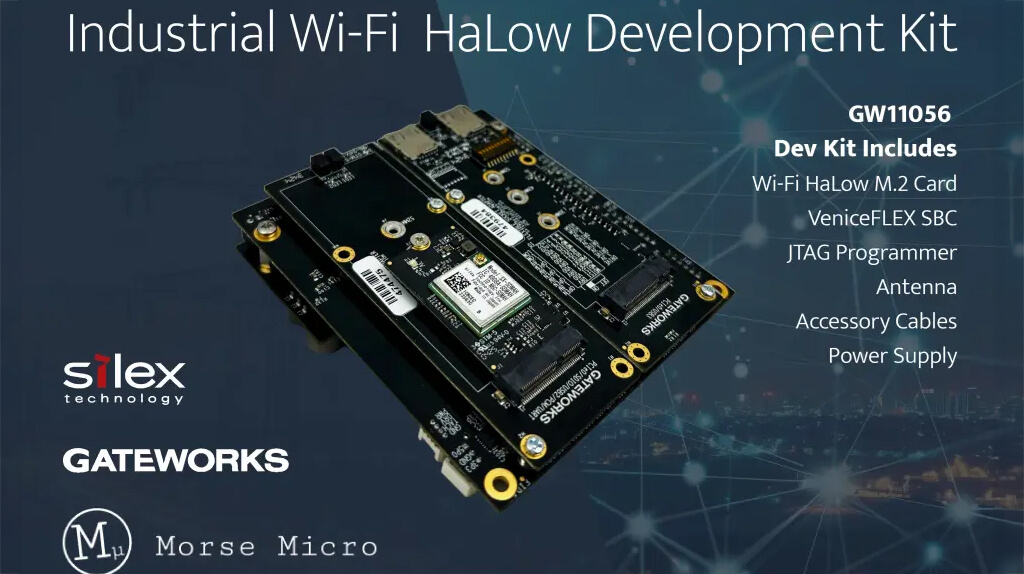 モースマイクロとゲートワークス、IoT向けWi-Fi HaLowを推進するM.2カードと開発者キットを提供