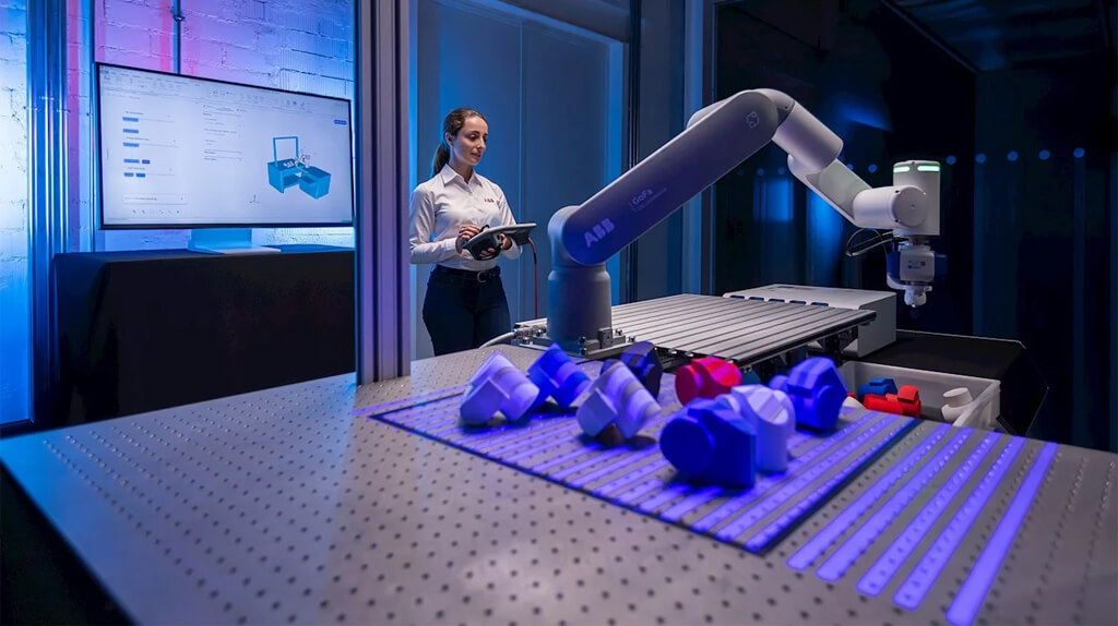ABBロボティクス、ロボットが周囲状況を認識できる視覚駆動型自律システム「OmniCore EyeMotion」を発表