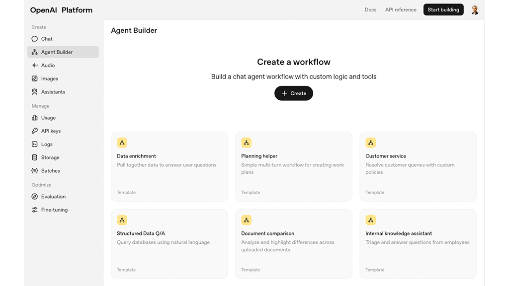 OpenAI Agent Builder